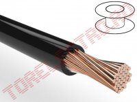 Cablu Electric Auto Litat 0.75mmp Negru - Cupru Pur FLRYB075BK/TM - la rola 10m
