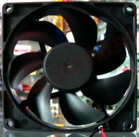 Ventilator  12V  92x92x25 mm 1.62W 93mch 2Fire Rulment EF92251BX cu Flux mare de Aer pentru Aparate de Sudura