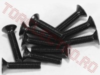 Surub M3 x  6mm Cap Ingropat M3x6-iBLK - Negru - Set 100 bucati