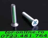Surub M3 x  5mm Cap Ingropat M3x5-I - Set 100 bucati