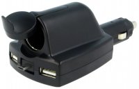 Alimentator USBA x3 2500mA la Bricheta Auto 12V-24V Q13192BB