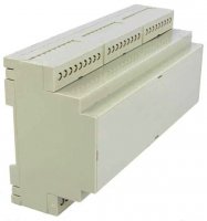 Cutie Sina DIN  9 Module BOX308 - 89x160x57mm pentru Montaje Electronice PLC Panou Comanda si Control Automatizare
