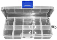 Cutie  Compartimentata MBX213  20x68x125mm  10 Casete Transparenta