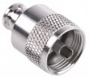 Mufa UHF PL259 Tata de Cablu UHF-001/ARG cu interior de 4.8mm pentru cablu RG58 Antena Statie CB