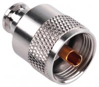Mufa UHF Tata de Cablu UHF-001/GOLD cu interior de 4.5mm pentru cablu RG58 Antena Statie CB