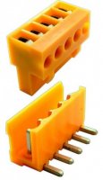 Sir Conectori Regleta Placa Electronica  5 Contacte  Pereche Tata + Mama cu Suruburi CP24758 - Set 10 bucati
