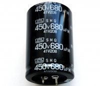 Condensator electrolitic   680uF - 450V - 35x52mm pentru Aparate de Sudura si Invertoare