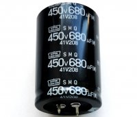 Condensator electrolitic   680uF - 450V - pentru Aparate de Sudura si Invertoare
