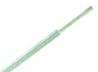 Cablu Termorezistent +350*C/-50*C  1x10mm2 Cupru Multifilar placat cu Nichel Izolat cu Fibra de Sticla Matisata Alba 400V CTF35100 - la 1m