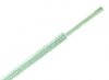 Cablu Termorezistent +350*C/-50*C  1x10mm2 Cupru Multifilar placat cu Nichel Izolat cu Fibra de Sticla Matisata Alba 400V CTF35100 - la 1m