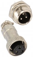Mufa DIN-Mini-Revers 3 Pini MDIN3P pentru Microfon Alimentare Mixer Efect
