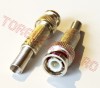 Conector BNC Tata cu Lipire pentru Camere Supraveghere BNC-808