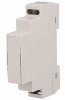 Cutii din Plastic pe Sina DIN > Cutie Sina DIN  1 Modul BOX170 - 65x90x17mm pentru Montaje Electronice PLC Panou Comanda si Control Automatizare