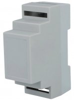 Cutie Sina DIN  2 Module BOX186 - 62x88x34mm pentru Montaje Electronice PLC Panou Comanda si Control Automatizare