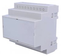 Cutie Sina DIN  5 Module BOX241 - 90x87x65mm pentru Montaje Electronice PLC Panou Comanda si Control Automatizare