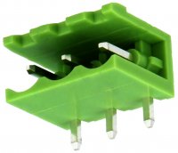 Sir Conectori Regleta Placa Electronica  3 Contacte Tata cu Lipire Orizontala CP33TFL - Set 5 bucati