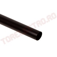 Tub Termocontractabil cu GEL Adeziv   4.0mm - 1mm / 1m NEGRU pentru Izolare Etansa a Cablurilor Electrice Auto si Protectie la Apa