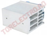 Radiator pentru Releu Contactor Static SSR cu Montare in Tablou pe Sina DIN RAD192SSR 44x76x72mm