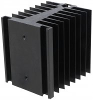 Radiator pentru Releu Contactor Static SSR cu Montare in Tablou pe Sina DIN RAD230SSR 80x70x80mm