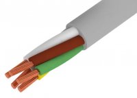 Cablu Electric Litat  5 Fire Rotund GRI 5x1.5mmp Cupru PUR LYY5x1.5 - Pentru Remorca si Cablare Auto