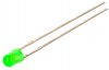 Led Verde  3mm Mat GRN3M -  set 20 bucati