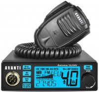 Statie radio CB 20W Avanti Karma 12V - 24V Profesionala cu ECHO VOX Roger-BEEP ASQ Mic GAIN