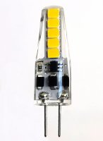Bec LED Alb Rece  12V 3W soclu G4 LR3MV12 - pentru lampa de masa