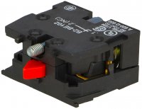 Contact Bloc pentru Buton Comanda LA167-B2-BE102 NC ROSU echivalent cu ZB2BE102