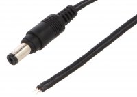 Conector cu fir PC 2.1 - 5.5 PCC503 0.5mmp 3A pentru alimentatoare