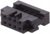 IDC - Mufe si Cabluri > Mufa Mama IDC  8 Pini pentru sertizare pe cablu banda 1mm MCX1P08IDC - Set 10 bucati