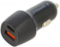 Alimentator  USBC USBA Quick Charge 3.0 la Bricheta Auto 12V-24V 20W C100USBC