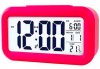 Ceas LCD Iluminare LED ALB cu Alarma Termometru Calendar alimentat cu Baterii AAA DOL2179RD Rosu