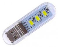 Lampa USB cu  3 LED-uri Daylight M10WW