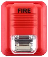 Sirena  24V Piezoelectrica 100dB Alarma Incendiu Sunet Selectabil Flash IP34 AL0460/TC