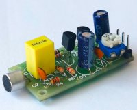 Montaj Preamplificator Microfon Condensator cu Volum Reglabil PAA319C