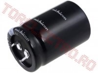 Condensator electrolitic   820uF - 450V - 105grd Stubby pentru transformator de sudura, aparat de sudura si invertor