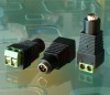 Conector CC Mama cu suruburi pentru alimentari in CCTV PCSMMM