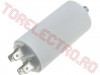 Condensator Pornire Motor Electric 50uF 450V Papuci Surub 50x109mm CP050PSMV