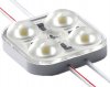 Modul LED  Alb Rece 24V 1920mW Plasticat de Exterior IP67 MCW244 pentru Camioane