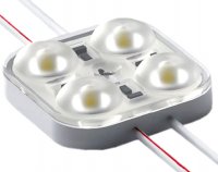 Modul LED Alb Rece 24V 1920mW Plasticat de Exterior IP67 MCW244 pentru Camioane