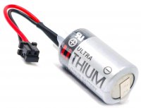 Baterie Litiu 3.6V 1/2AA 1/2R6 cu Mufa DF32 echivalenta JZSP-BA01 pentru PLC CNC Toshiba