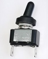 Comutator Auto cu maneta 2 Pozitii stabile 2 Papuci 20A - 12VDC ON-OFF R13501CP cu Protectie la Apa