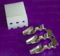 Conector pe Fir 3Pini Mama 3.96mm JT396M/3 pentru Centrala Termica Automat Cafea Frigider - Set 10 bucati