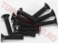 Surub M4 x  6mm Cap Ingropat M4x6-iBLK - Negru - Set 200 bucati