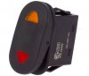 Comutator Auto Clapeta 3 Pozitii 4 pini cu Indicatoare LED Rosu - Galben 12V 21A CF0077 pentru Lumini Far Proiector LED
