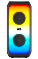 Boxa Bluetooth Portabila cu Radio USB uSD Acumulator Microfon Karaoke AuxIn Jocuri Lumini Q2426BT