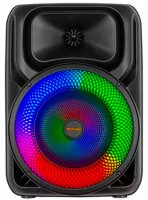 Boxa Bluetooth Portabila cu Radio USB uSD Acumulator MicIN Karaoke AuxIn Jocuri Lumini XH803BT