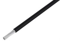Cablu Electric Litat 0.33mmp Cupru STANAT cu PVC NEGRU 300Vac Diametru Exterior 1.6mm MYF-0.33-BLK - la Rola 305m