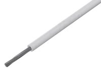 Cablu Electric Litat 0.33mmp Cupru STANAT cu PVC ALB 300Vac Diametru Exterior 1.6mm MYF-0.33-WHI - la Rola 305m
