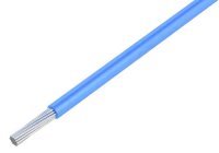 Cablu Electric Litat 0.33mmp Cupru STANAT cu PVC ALBASTRU 300Vac Diametru Exterior 1.6mm MYF-0.33-BLU - la Rola 305m